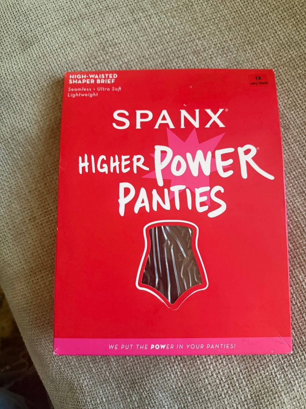 SPANX higher power lightweight high waisted shaper brief size 1x NWT